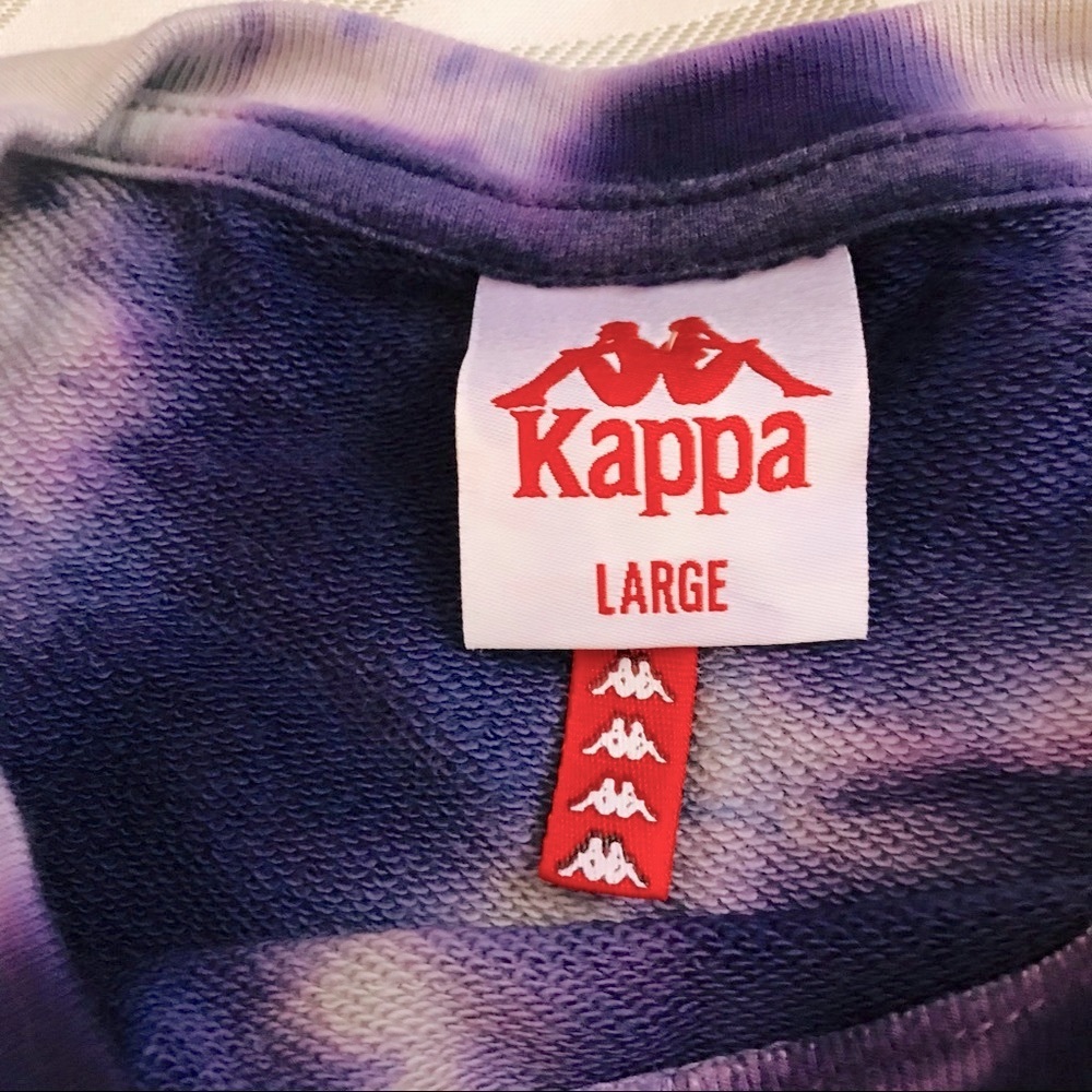 Kappa Authentic Catros Tie-Dye Cropped Sweatshirt - Picture 10 of 10